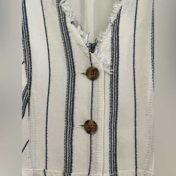 Maeve stripped button down midi dress. Anthropologie Size 6. - Picture 4 of 7